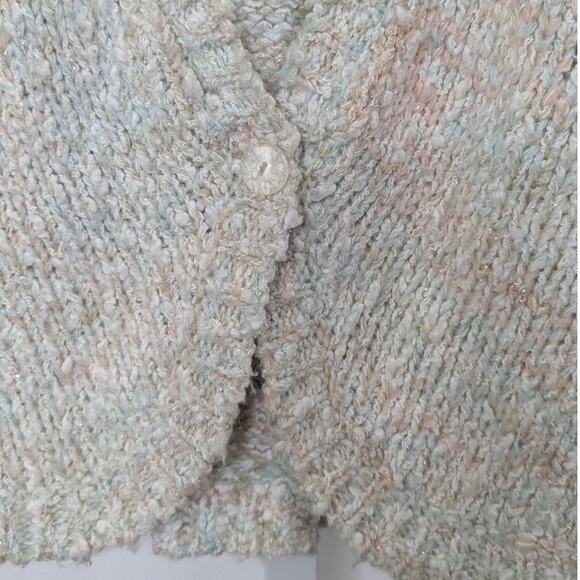 80s Sparkly Knit Sweater Vest - Picture 3 of 5